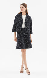 Cassis Jacket Navy/White