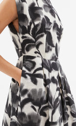 Fleur Noir Dress Blk/Creme