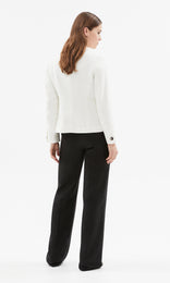 Carnaby 2 Button Blazer Ivory