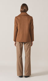 Kelly Dble Breasted Coat Camel