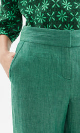 Chatelet Wide Leg Pant  Sea Green