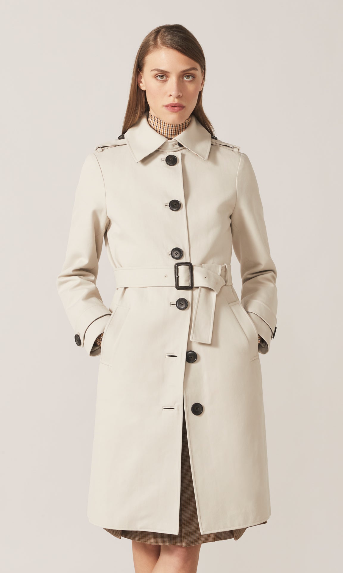 Henderson Long Coat Biscuit