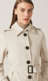 Henderson Long Coat Biscuit