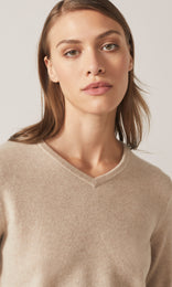 Lytton LS Vee Knit Birch