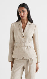 Atacama Belted Jacket Sandstone
