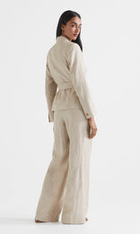 Atacama Belted Jacket Sandstone