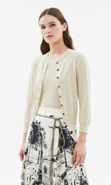 Tropez Cardigan Sandstone