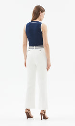 Rapallo Tank Navy/Ivory