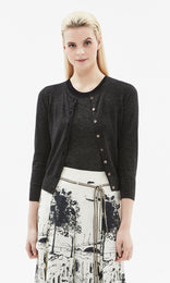 Tropez Cardigan Black
