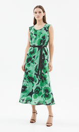 Maggiore Dress Blk/Green