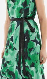Maggiore Dress Blk/Green