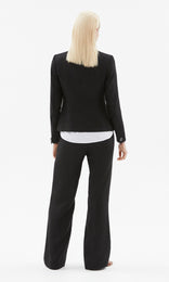 Biarritz 2 Button Blazer Black