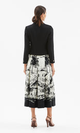 Volterra Single Button Blazer Black