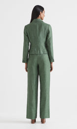 Liguria Single Button Jacket Green