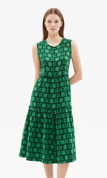 Panarea Midi Dress Green