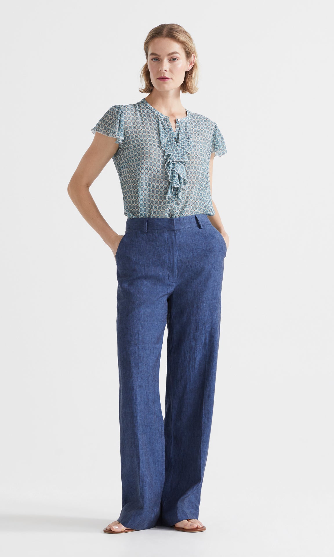 Montpelier Tailored Pant Indigo