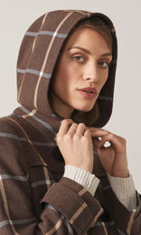 Bristow Duffle Coat Chocolate