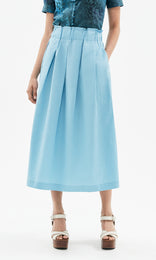 Lumet Midi Skirt Periwinkle