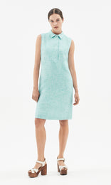 Hester Shift Dress Seafoam