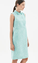 Hester Shift Dress Seafoam