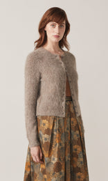 Isla Alpaca Cardigan Neutral
