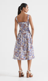 Flusso Dress Santorini Blue