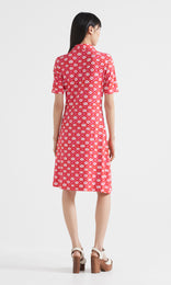 Geofiore Dress Fuchsia