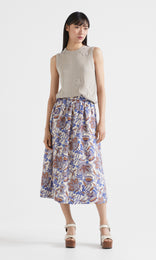 Flusso Skirt Santorini Blue