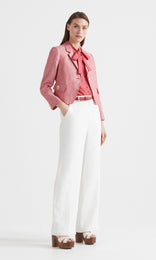 San Remo Jacket with tie Poppy