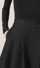 Maline A-Line Skirt Black