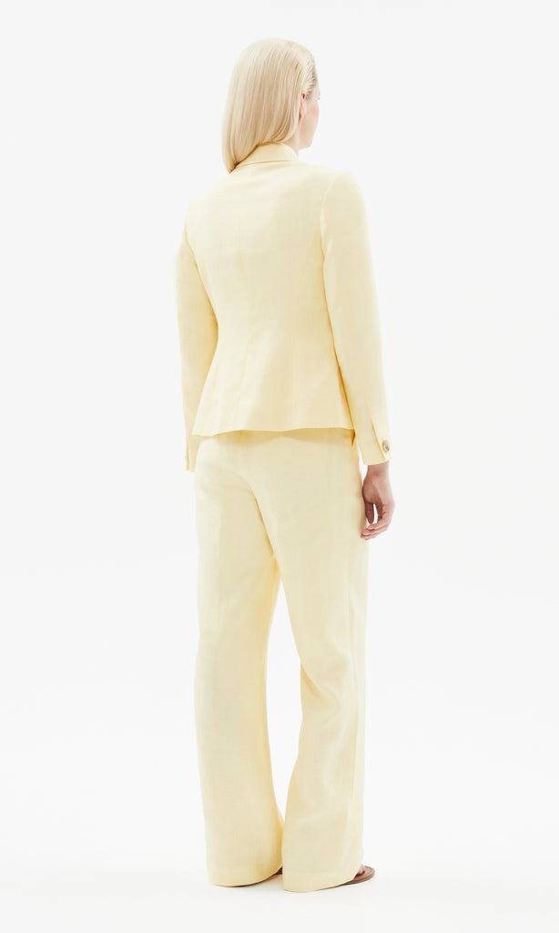 Biarritz 2 Button Blazer Butter