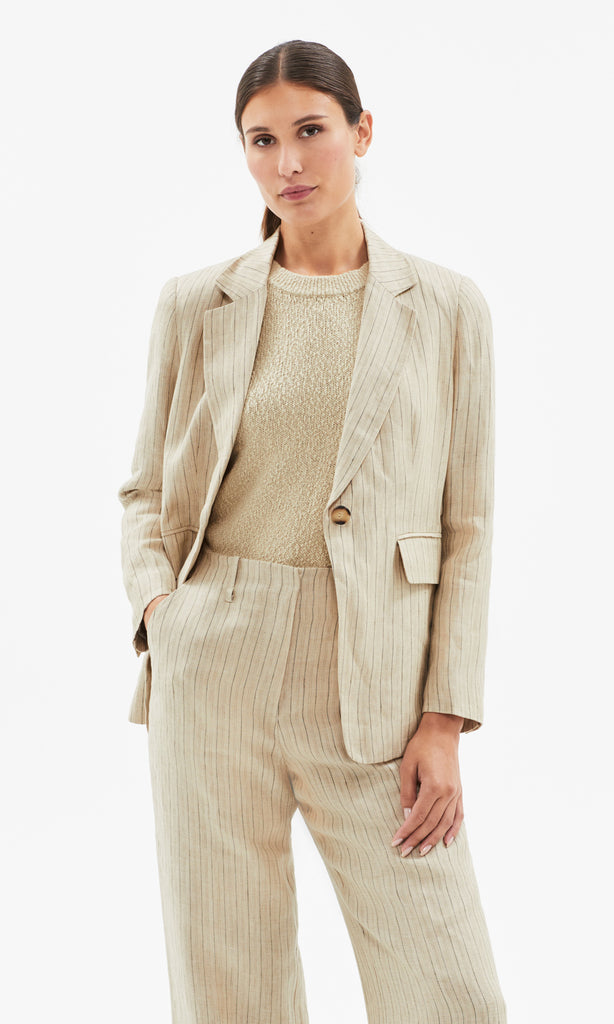 Tempio Jacket Flax