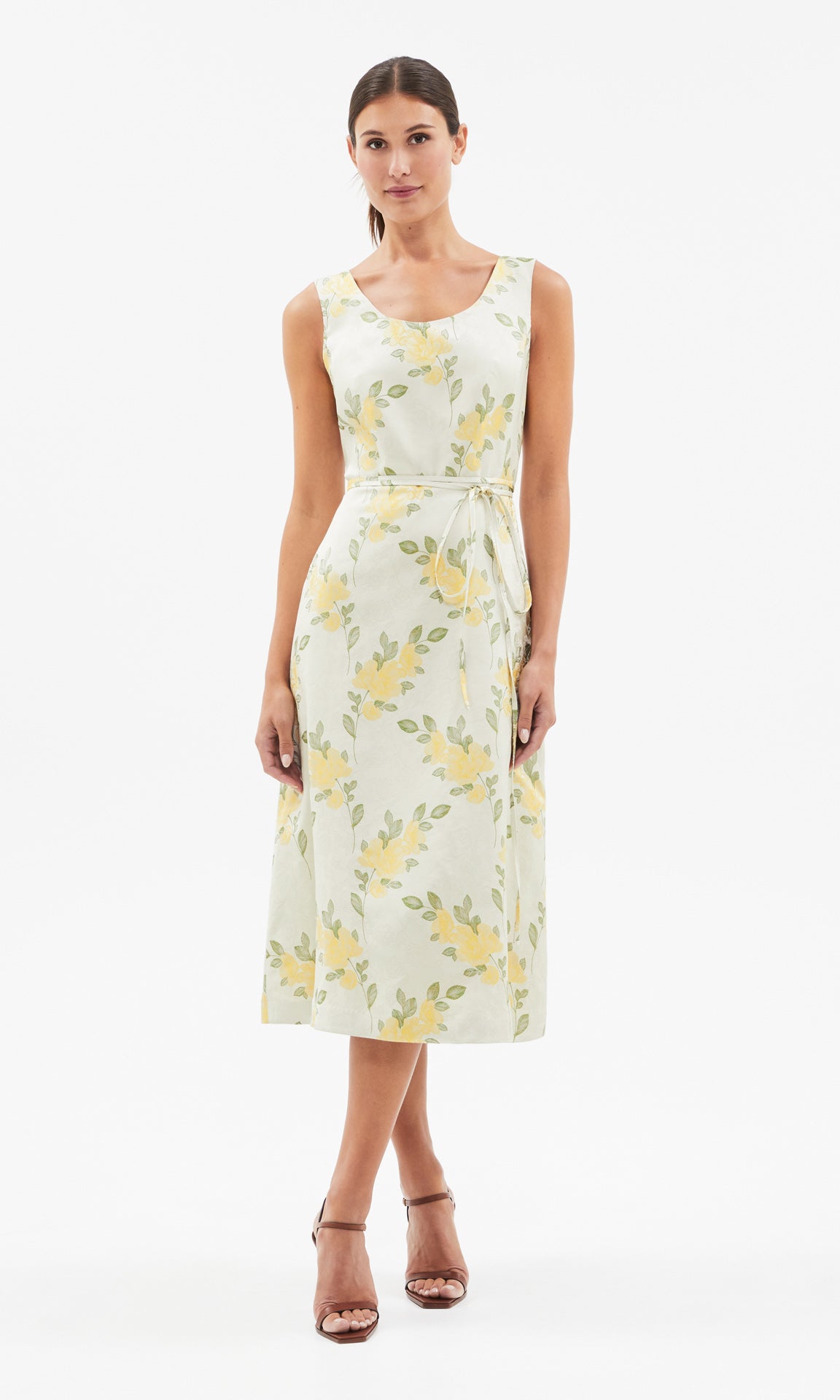 Sanspera S/less Dress Golden