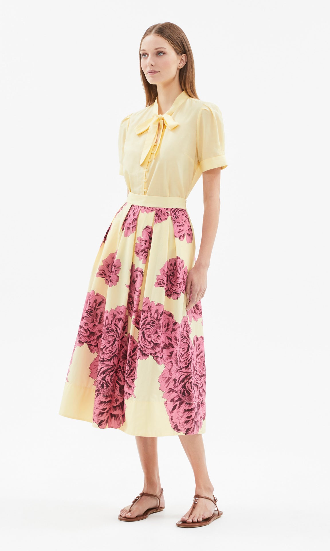 Sofia Skirt Carnation