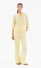 Anvers 3/4 Sleeve Blouse Butter