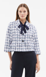 Doughty Jacket White/Navy