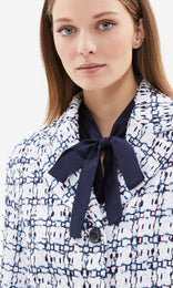 Doughty Jacket White/Navy