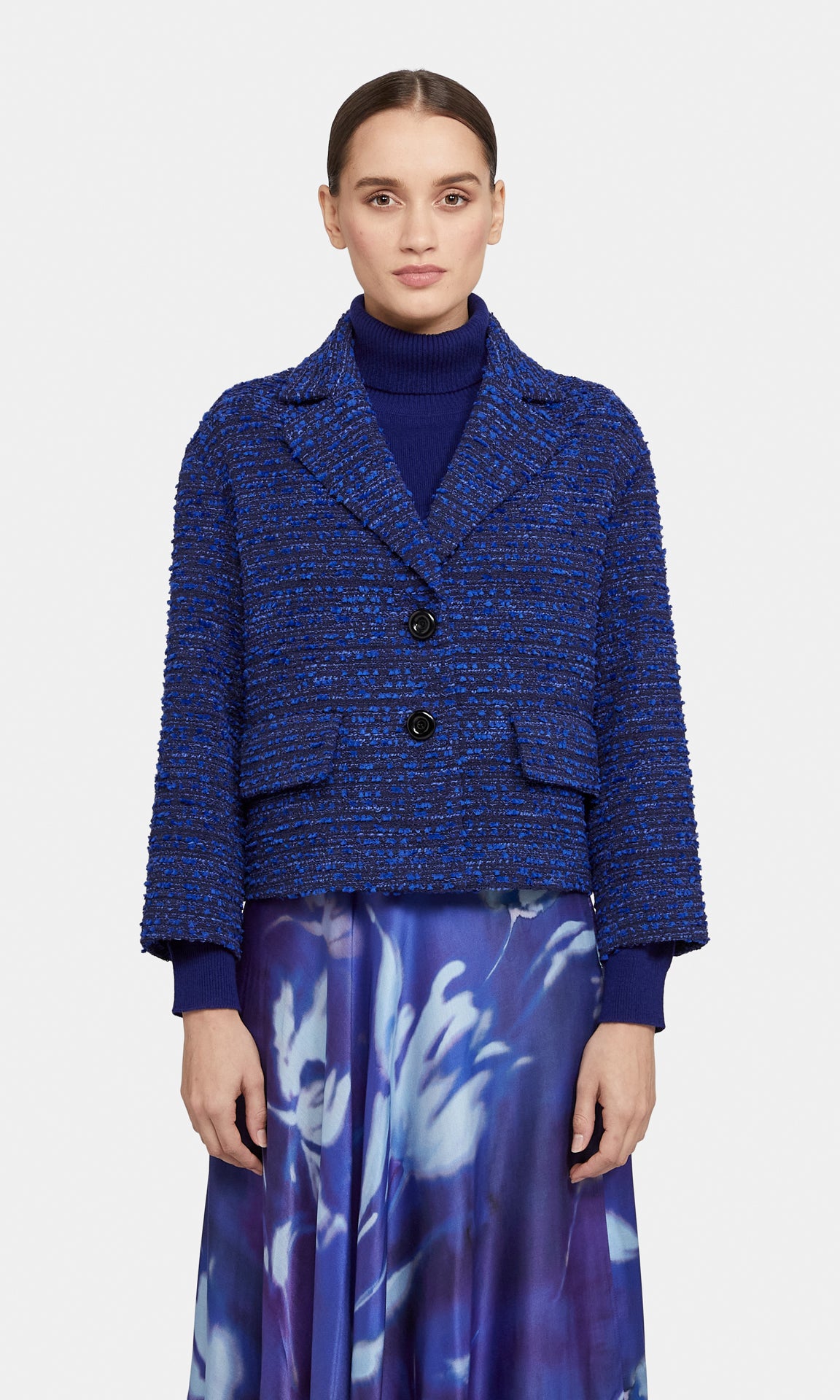 Paladino Jacket Cobalt – Anna Thomas