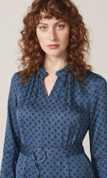 Pfeiffer Dress Lapis