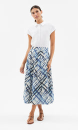 Monaco S/Less Top White