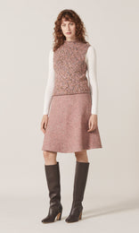 York Sleeveless Knit Pink