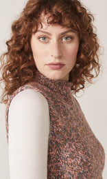 York Sleeveless Knit Pink