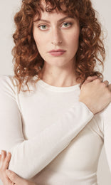 Apsley LS Crew Cream