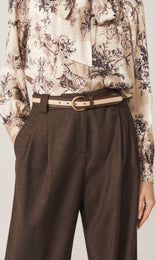 Two tone Leather Belt 30mm Date/Oyster