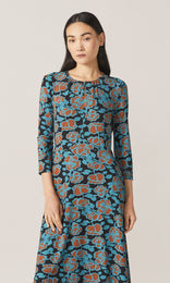 Jana Jersey Dress Chocolate