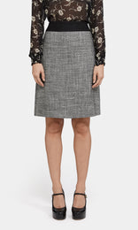 Lafayette Skirt Blk/White