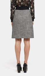 Lafayette Skirt Blk/White