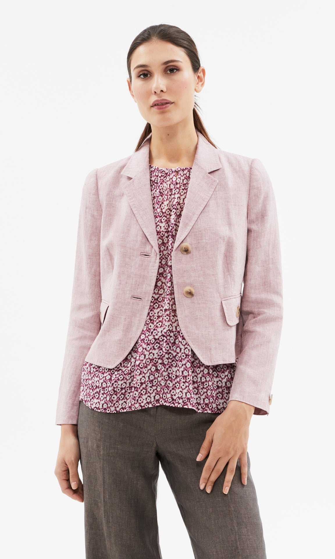 Strand Jacket Rose