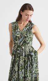 Dramattica Dress Khaki