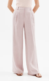 Carnaby Pleat Trousers Blush
